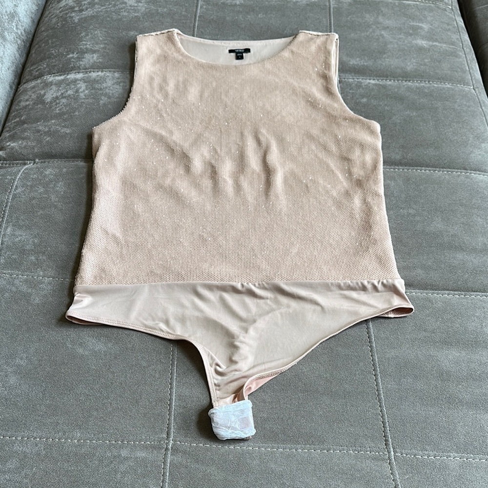 Express Tan Bodysuit - Picture 4 of 12